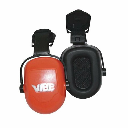 JACKSON SAFETY Hard Hat Mounted Ear Muffs, 22 dB, H70 Vibe, Orange 20776